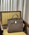 SUEDE BIRKIN 30 Etoupe - Image 3